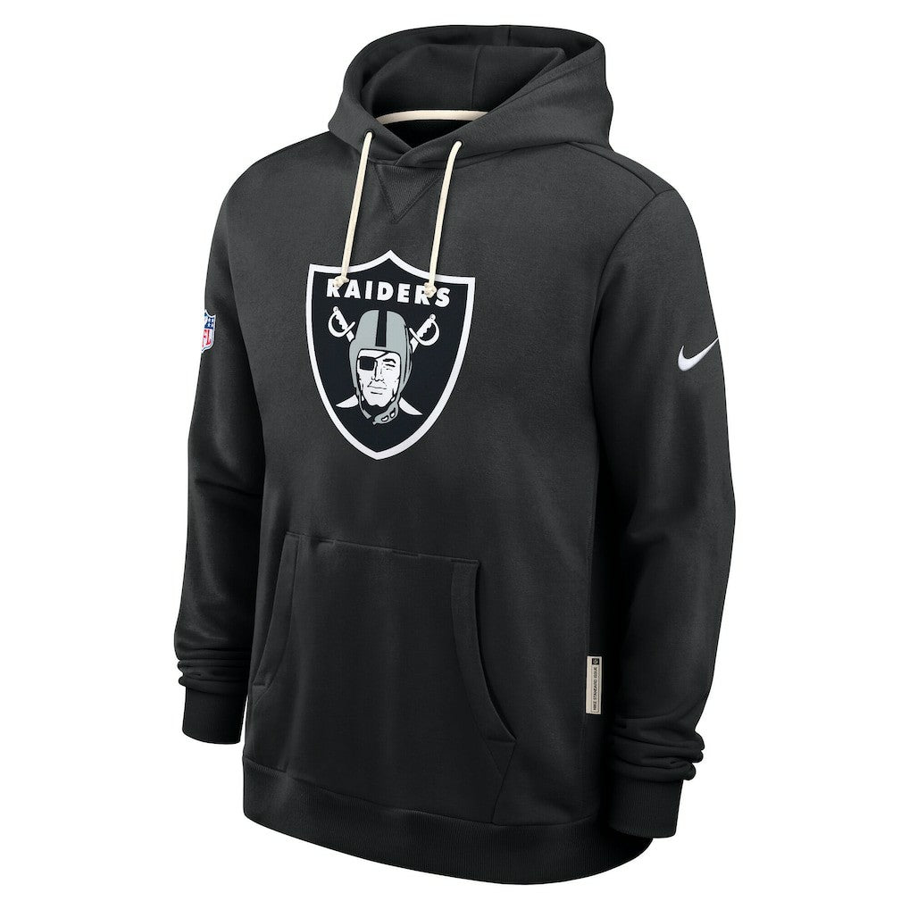 Sideline Standard Issue Initial Home Dri-FIT Hoodie - Las Vegas Raiders