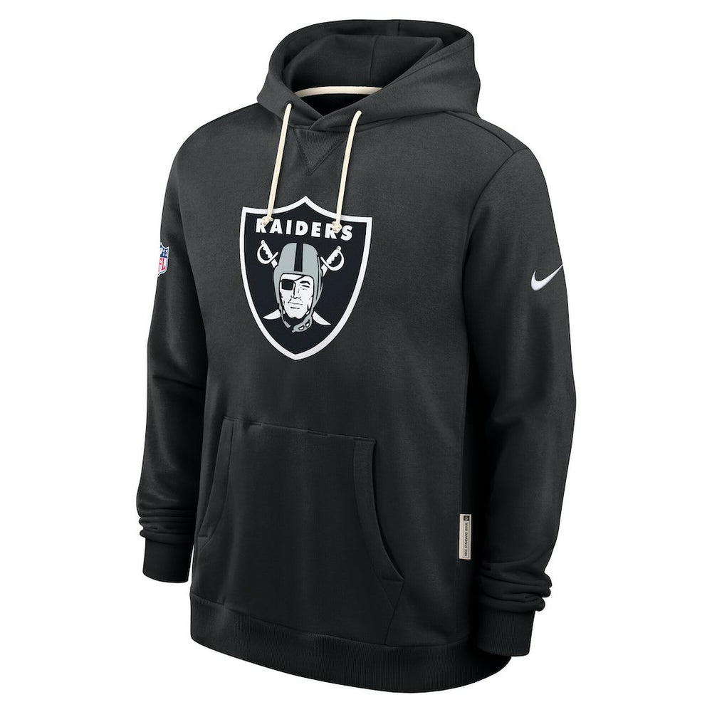 Sideline Standard Issue Initial Home Dri-FIT Hoodie - Las Vegas Raiders