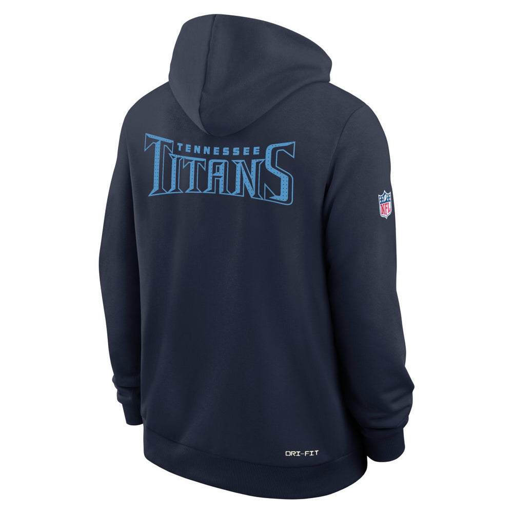 Sideline Standard Issue Initial Home Dri-FIT Hoodie - Tennessee Titans