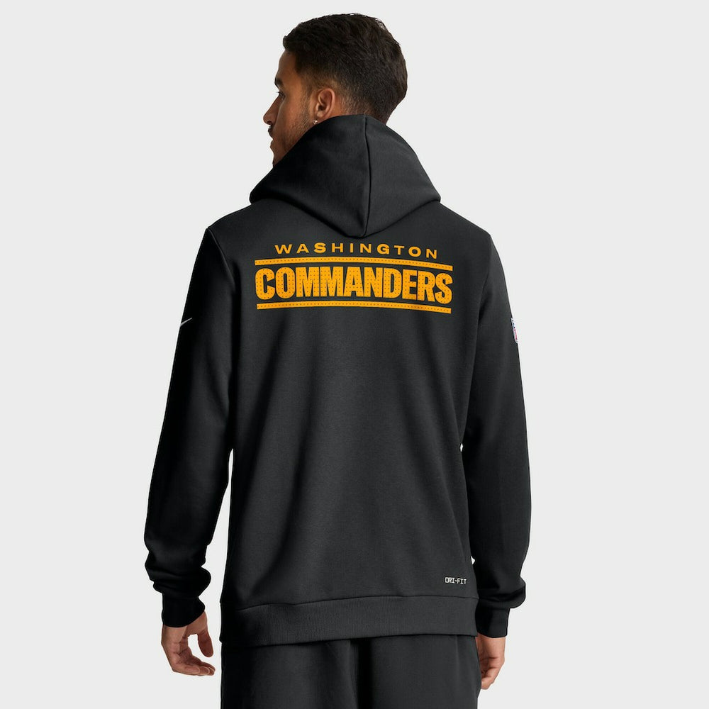 Sideline Standard Issue Initial Home Dri-FIT Hoodie - Washington Commanders