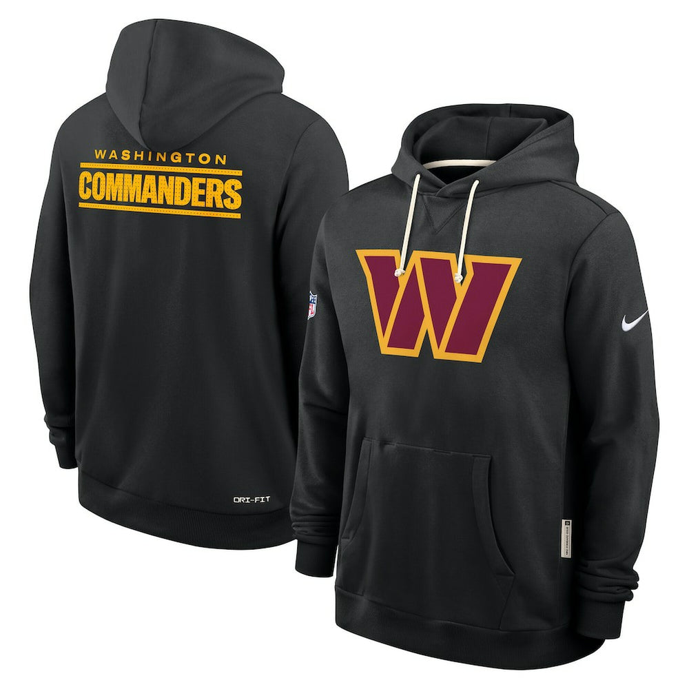 Sideline Standard Issue Initial Home Dri-FIT Hoodie - Washington Commanders