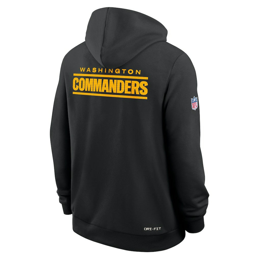 Sideline Standard Issue Initial Home Dri-FIT Hoodie - Washington Commanders
