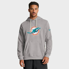 Sideline Standard Issue Initial Home Dri-FIT Hoodie - Miami Dolphins