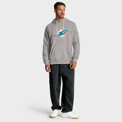 Sideline Standard Issue Initial Home Dri-FIT Hoodie - Miami Dolphins