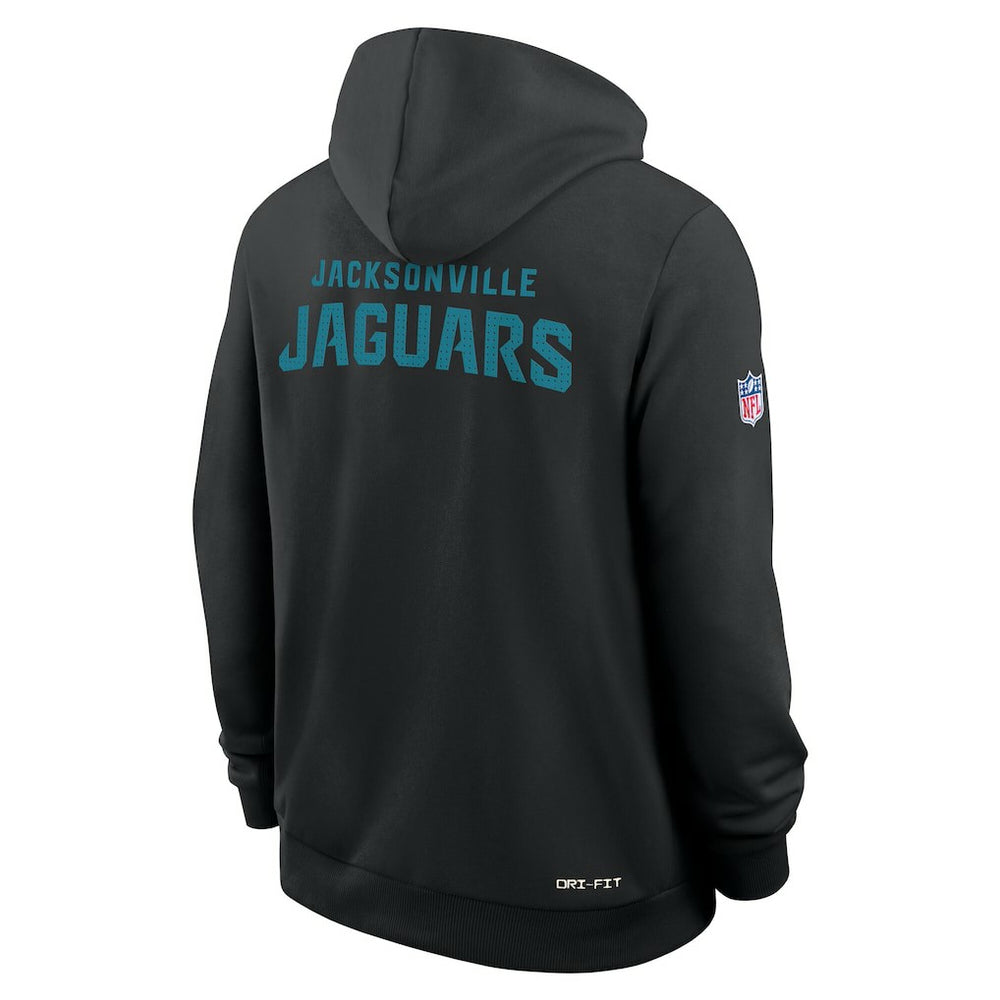 Sideline Standard Issue Initial Home Dri-FIT Hoodie - Jacksonville Jaguars