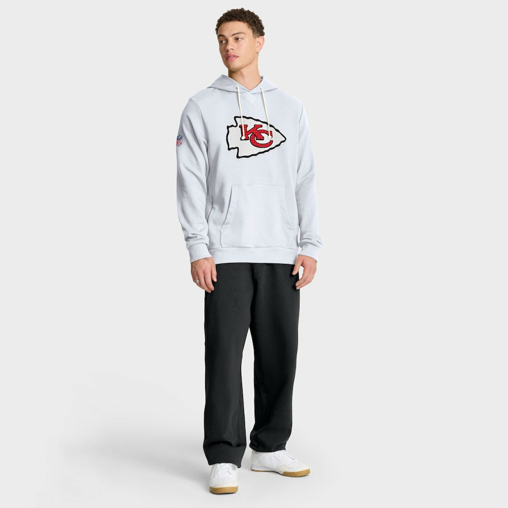 Sideline Standard Issue Initial Home Dri-FIT Hoodie - Kansas City Chiefs