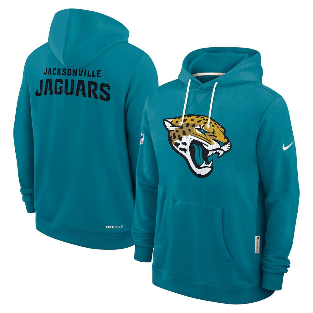 Sideline Standard Issue Initial Home Dri-FIT Hoodie - Jacksonville Jaguars
