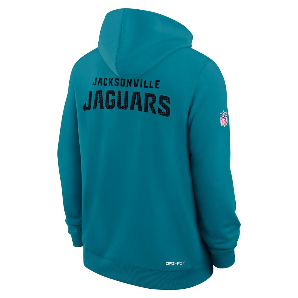 Sideline Standard Issue Initial Home Dri-FIT Hoodie - Jacksonville Jaguars