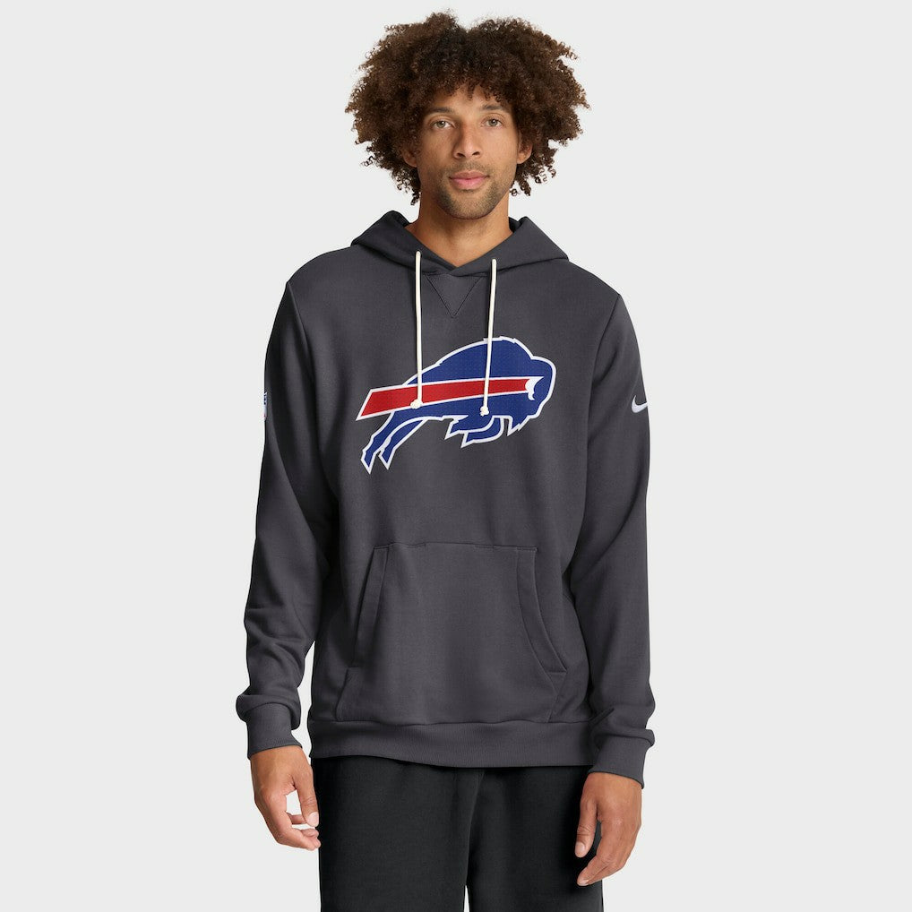 Sideline Standard Issue Initial Home Dri-FIT Hoodie - Buffalo Bills