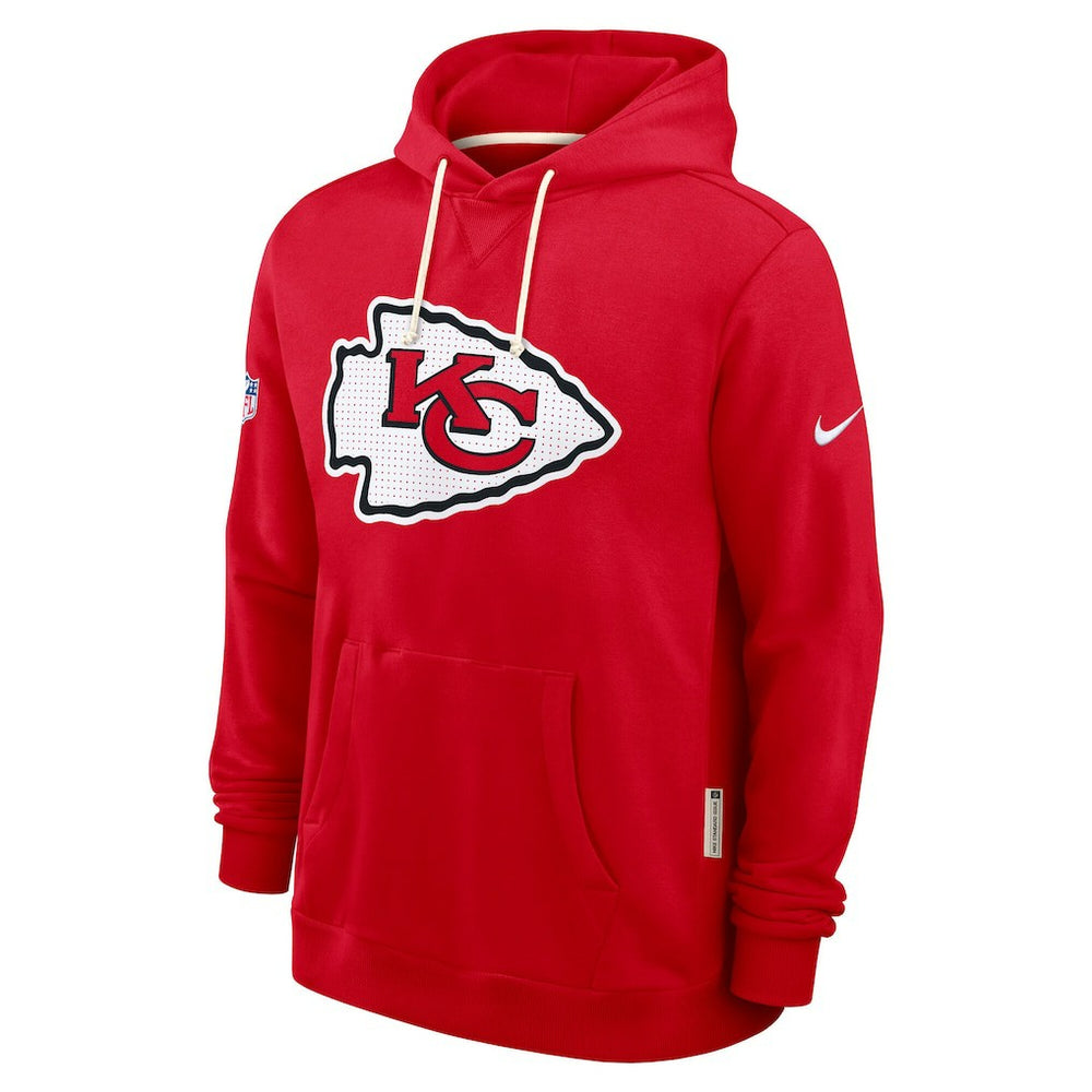 Sideline Standard Issue Initial Home Dri-FIT Hoodie - Kansas City Chiefs