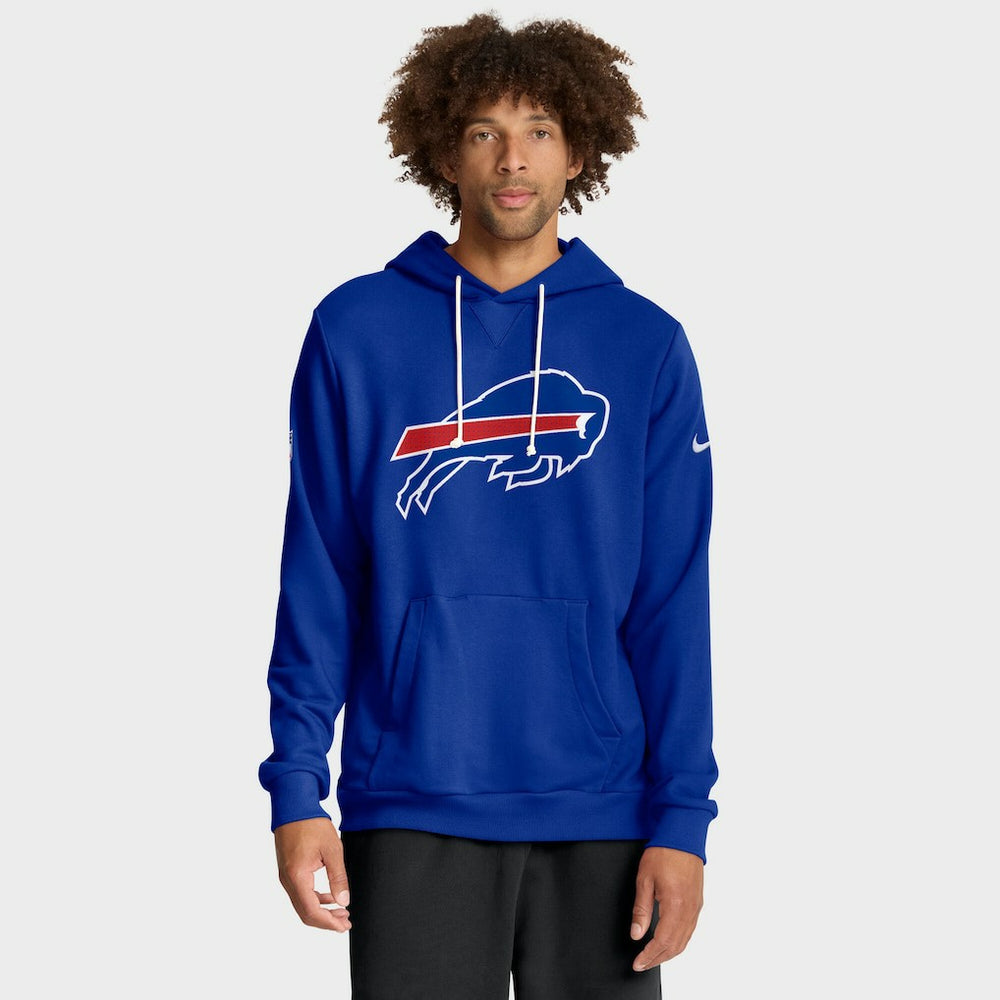 Sideline Standard Issue Initial Home Dri-FIT Hoodie - Buffalo Bills