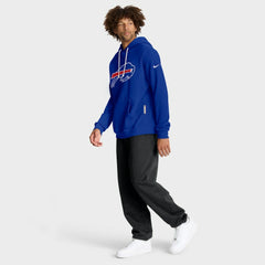 Sideline Standard Issue Initial Home Dri-FIT Hoodie - Buffalo Bills
