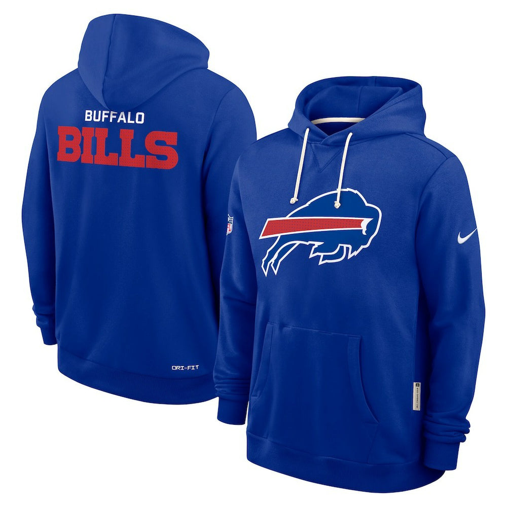 Sideline Standard Issue Initial Home Dri-FIT Hoodie - Buffalo Bills