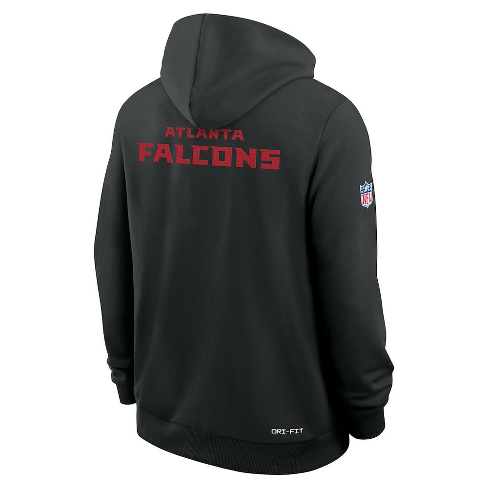 Sideline Standard Issue Initial Home Dri-FIT Hoodie - Atlanta Falcons