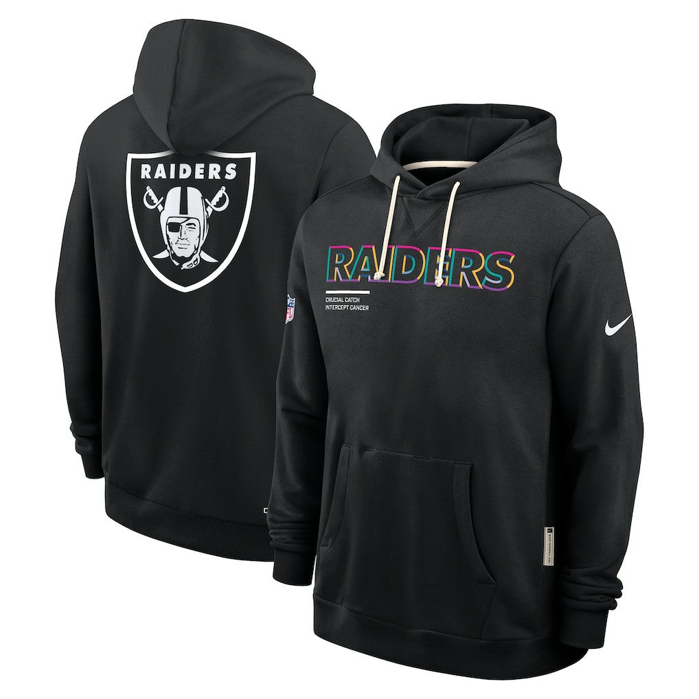 2025 NFL Crucial Catch Sideline Standard Issue Dri-FIT Hoodie - Las Vegas Raiders