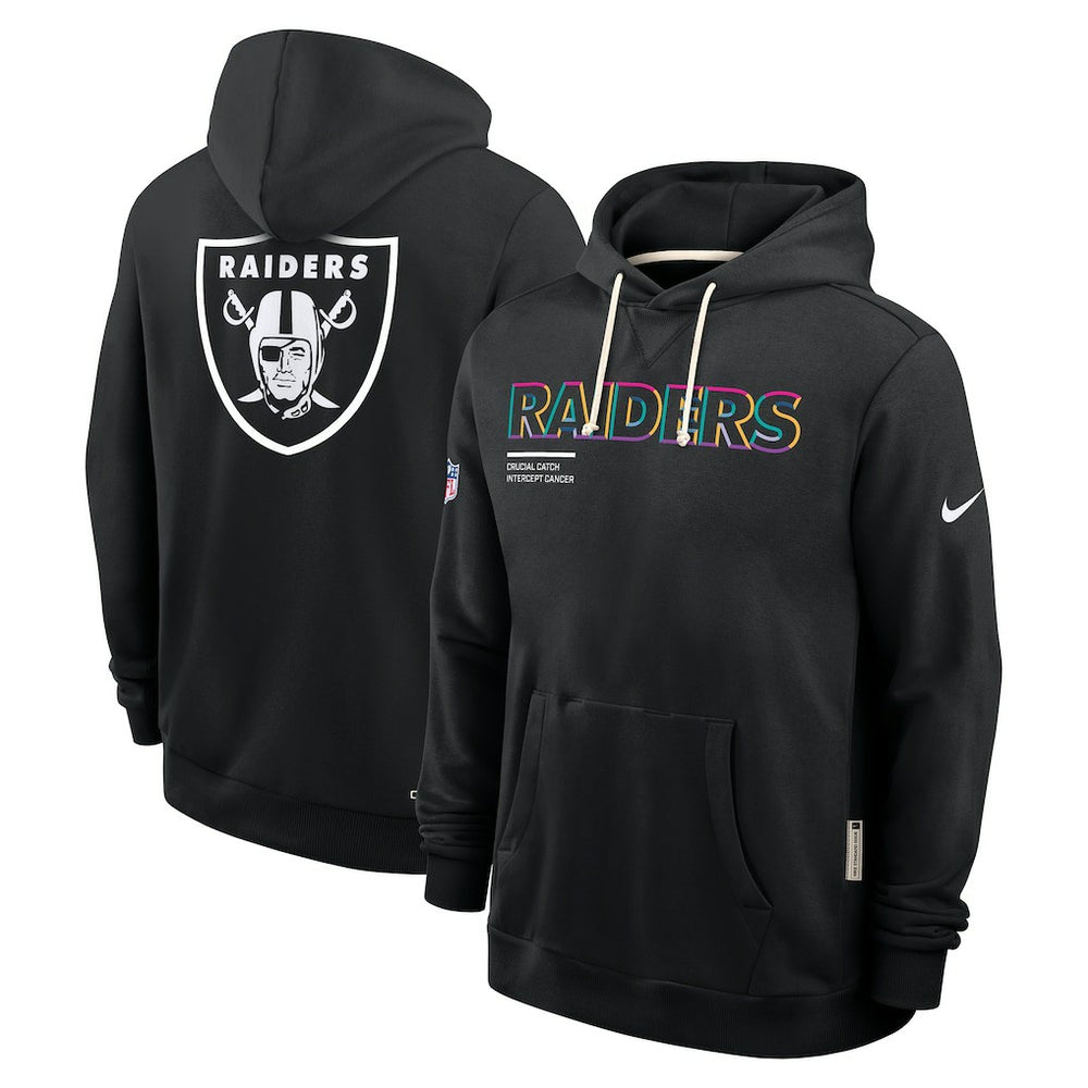 2025 NFL Crucial Catch Sideline Standard Issue Dri-FIT Hoodie - Las Vegas Raiders