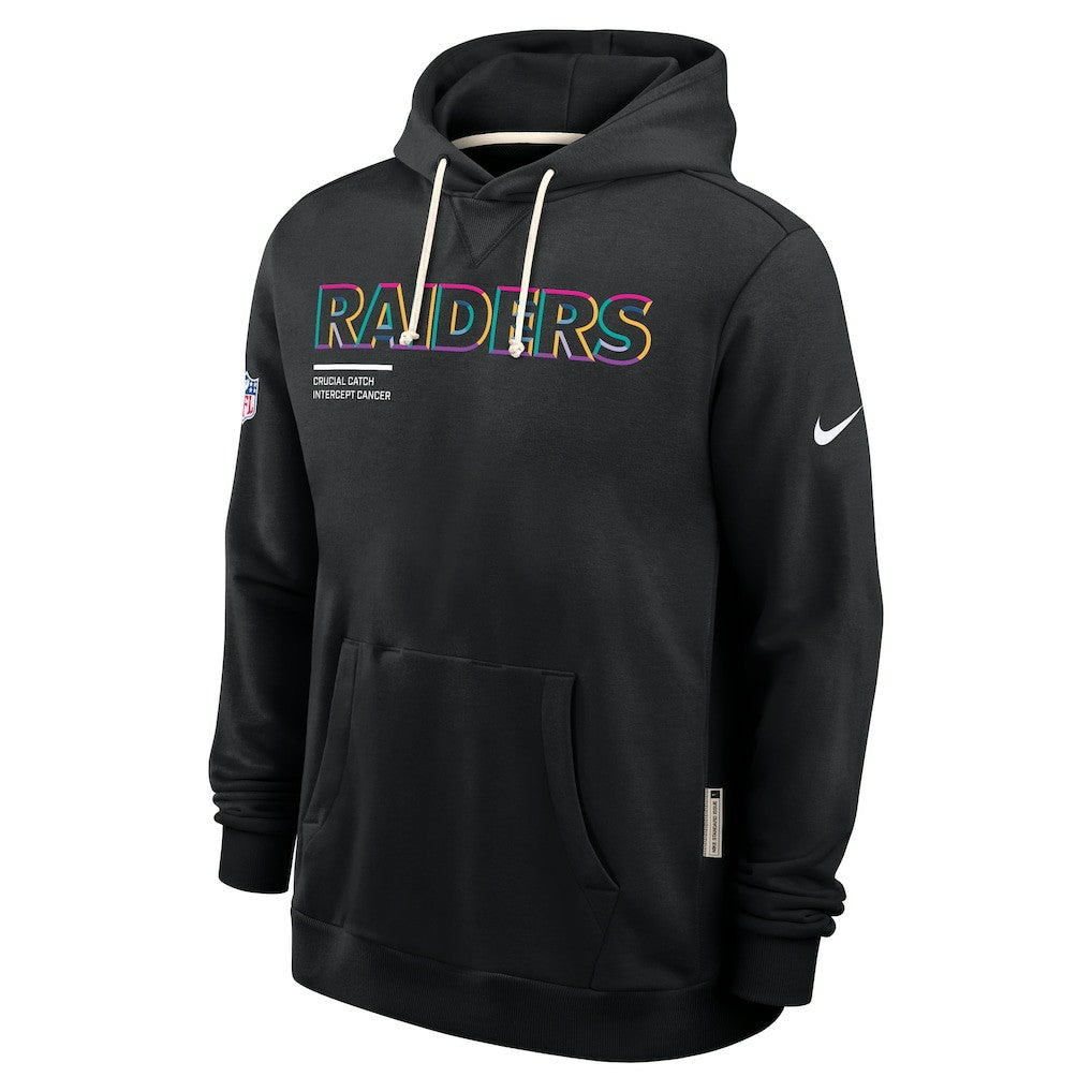 2025 NFL Crucial Catch Sideline Standard Issue Dri-FIT Hoodie - Las Vegas Raiders