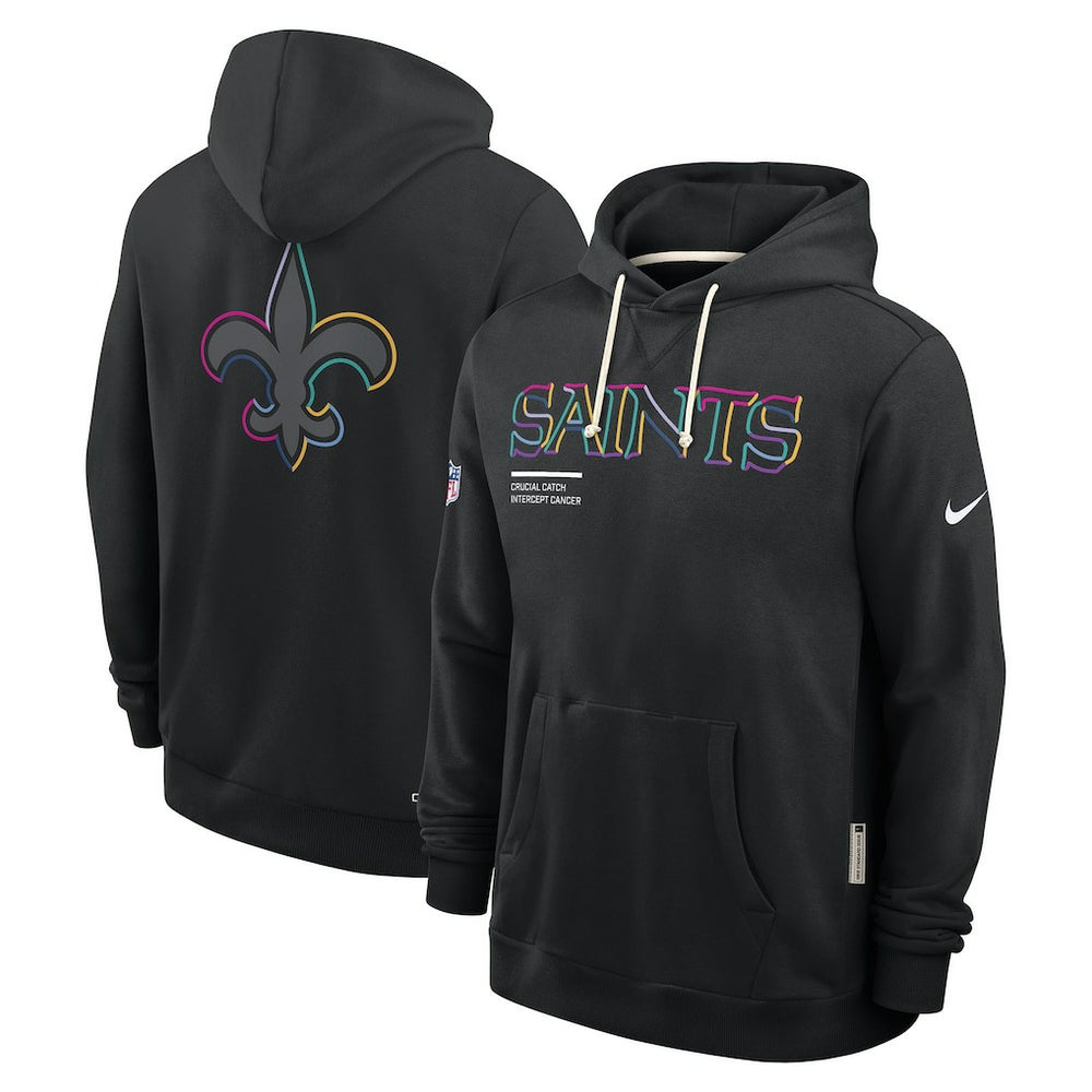 2025 NFL Crucial Catch Sideline Standard Issue Dri-FIT Hoodie - New Orleans Saints