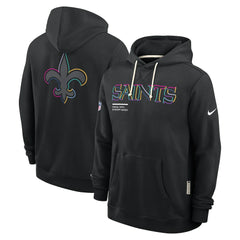 2025 NFL Crucial Catch Sideline Standard Issue Dri-FIT Hoodie - New Orleans Saints