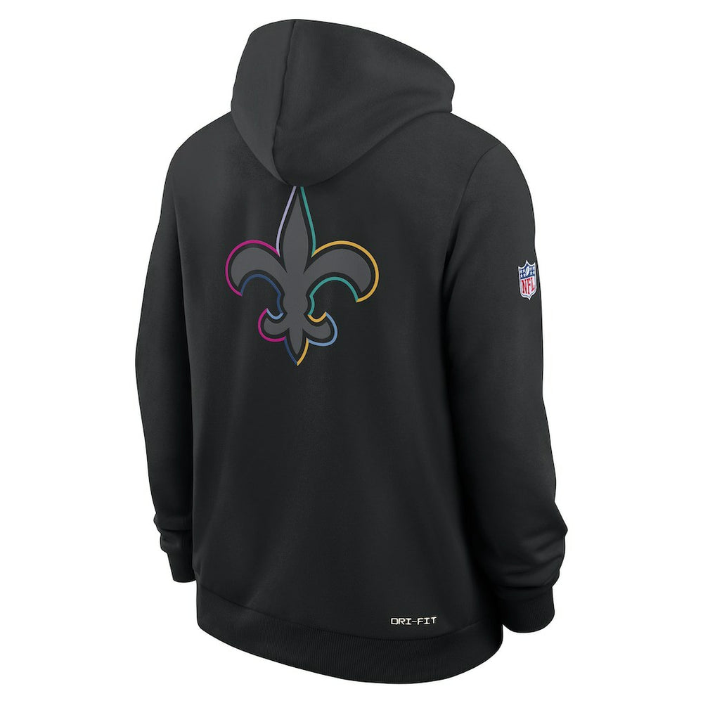 2025 NFL Crucial Catch Sideline Standard Issue Dri-FIT Hoodie - New Orleans Saints