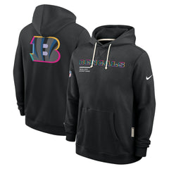 2025 NFL Crucial Catch Sideline Standard Issue Dri-FIT Hoodie - Cincinnati Bengals