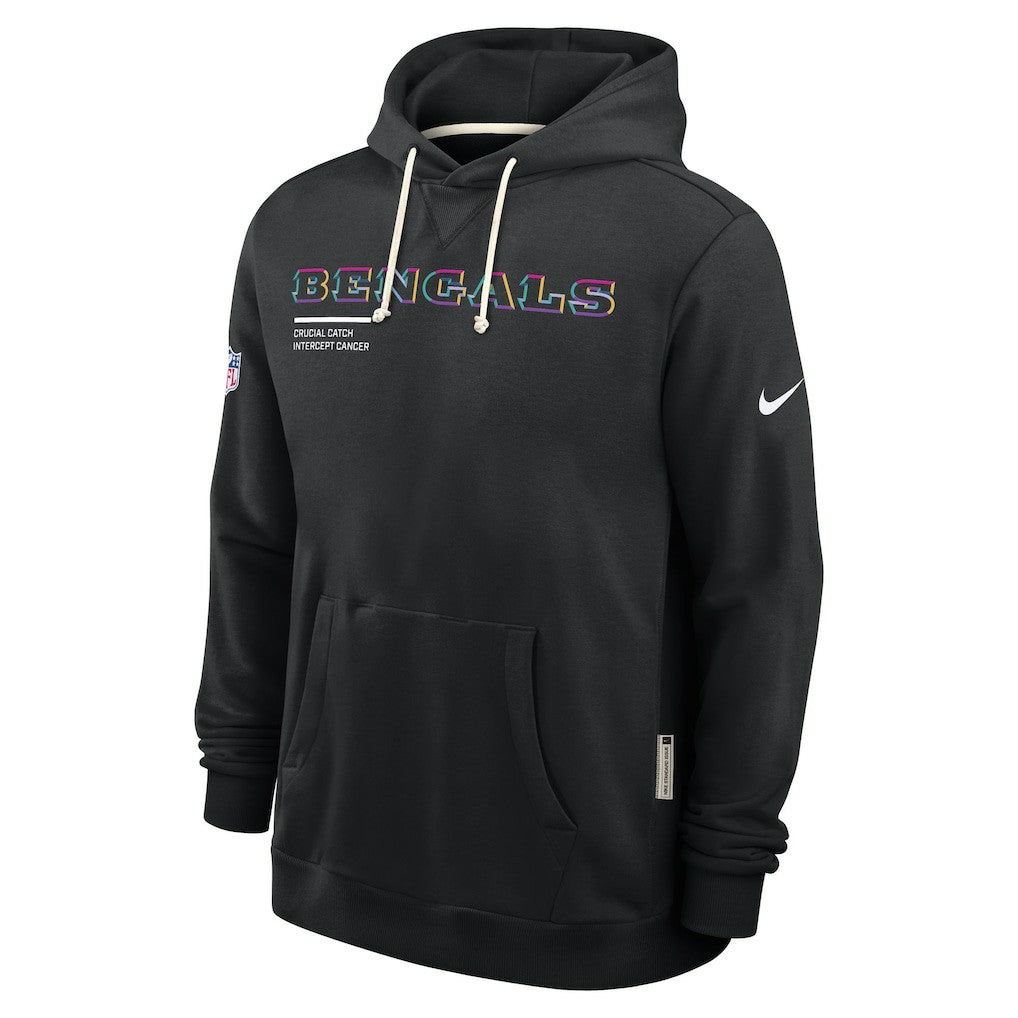2025 NFL Crucial Catch Sideline Standard Issue Dri-FIT Hoodie - Cincinnati Bengals