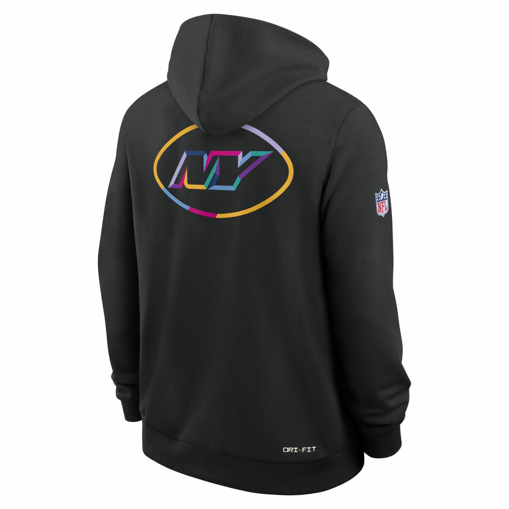 2025 NFL Crucial Catch Sideline Standard Issue Dri-FIT Hoodie - New York Jets