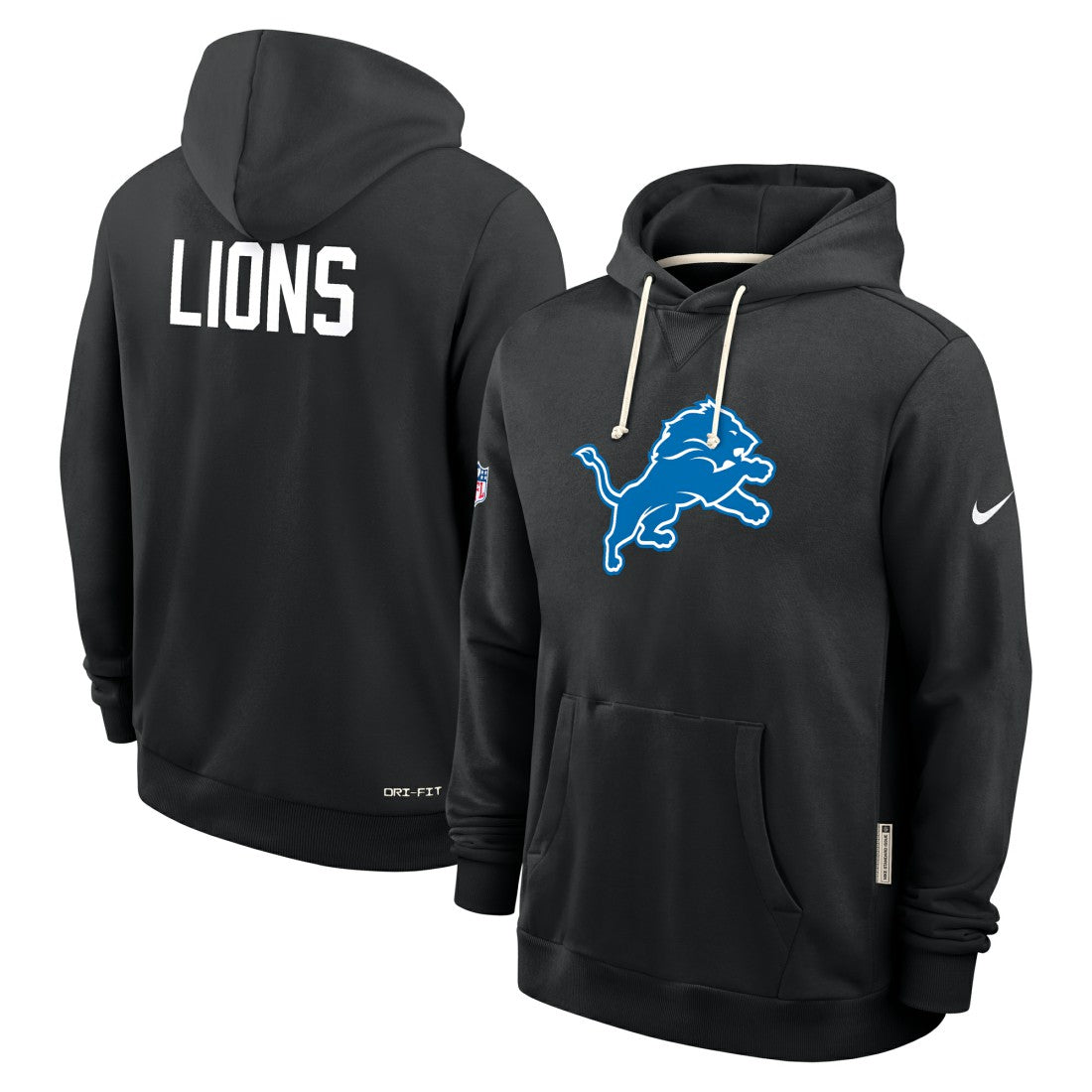 Sideline Standard Issue Alt 2 Dri-FIT Hoodie - Detroit Lions