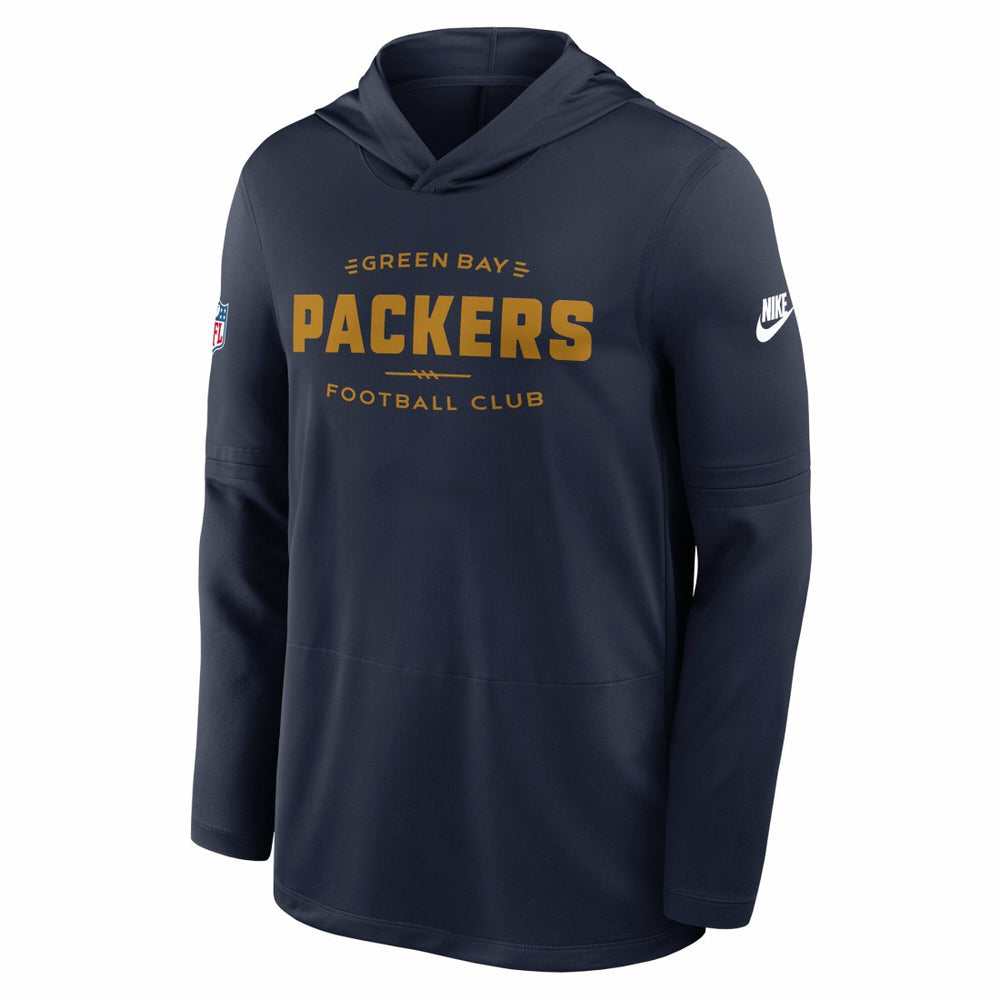 The 1923 Classic Pass Accuracy Dri-FIT Long Sleeve Hoodie T-Shirt - Green Bay Packers
