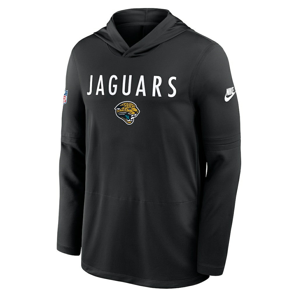 Sideline Pass Accuracy Dri-FIT Long Sleeve Hoodie T-Shirt  - Jacksonville Jaguars