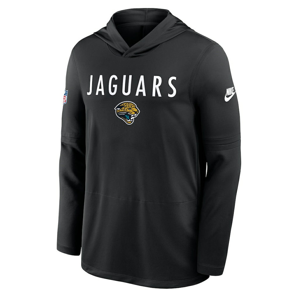 Sideline Pass Accuracy Dri-FIT Long Sleeve Hoodie T-Shirt  - Jacksonville Jaguars