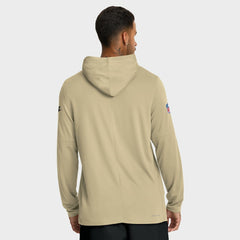 Sideline Pass Accuracy Dri-FIT Long Sleeve Hoodie T-Shirt - New Orleans Saints