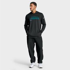 Sideline Pure Fury Performance Long Sleeve Hoodie T-Shirt - Jacksonville Jaguars