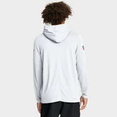 Sideline Pure Fury Performance Long Sleeve Hoodie T-Shirt - Kansas City Chiefs