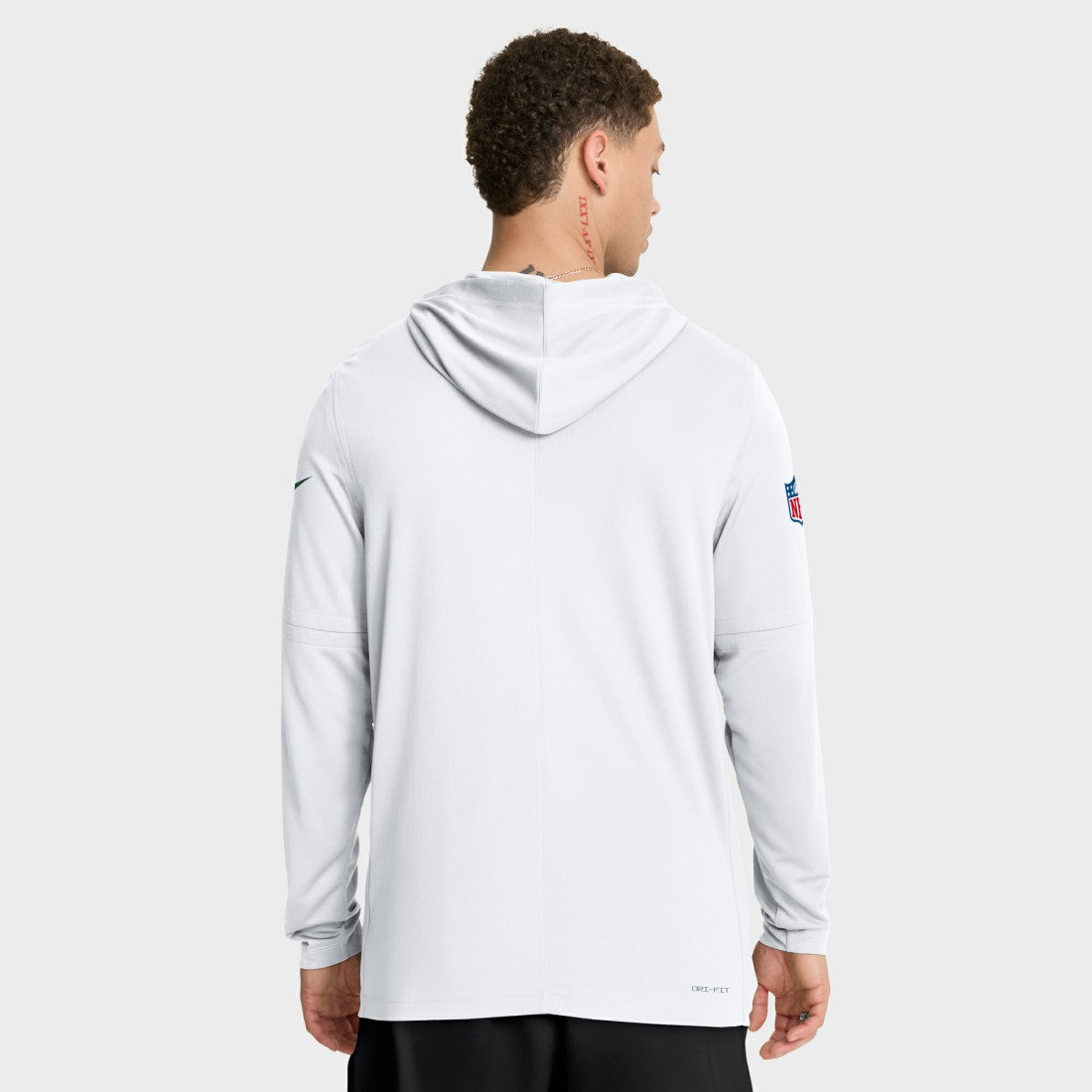 Sideline Pure Fury Performance Long Sleeve Hoodie T-Shirt - Green Bay Packers