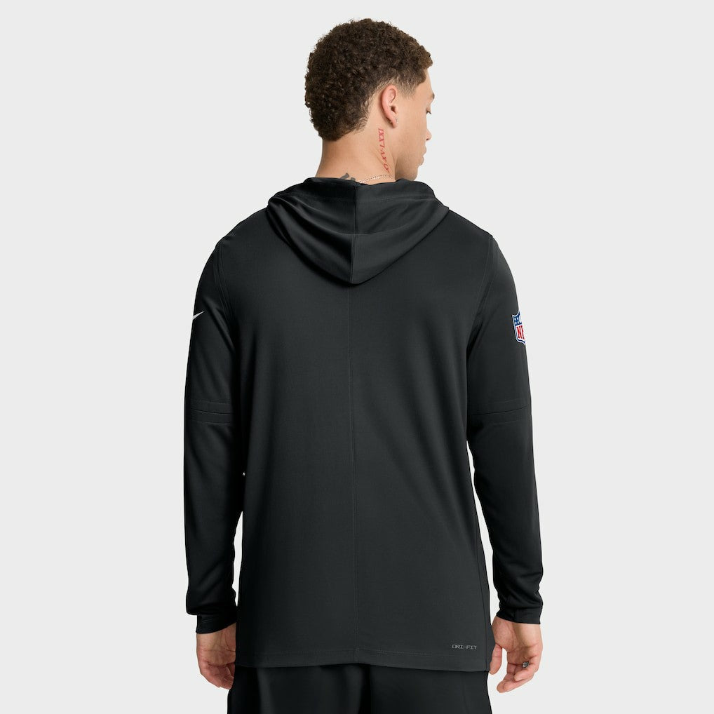 Sideline Pure Fury Performance Long Sleeve Hoodie T-Shirt - Philadelphia Eagles