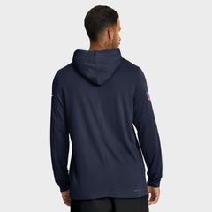 Sideline Pure Fury Performance Long Sleeve Hoodie T-Shirt - Seattle Seahawks