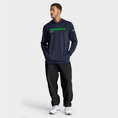 Sideline Pure Fury Performance Long Sleeve Hoodie T-Shirt - Seattle Seahawks