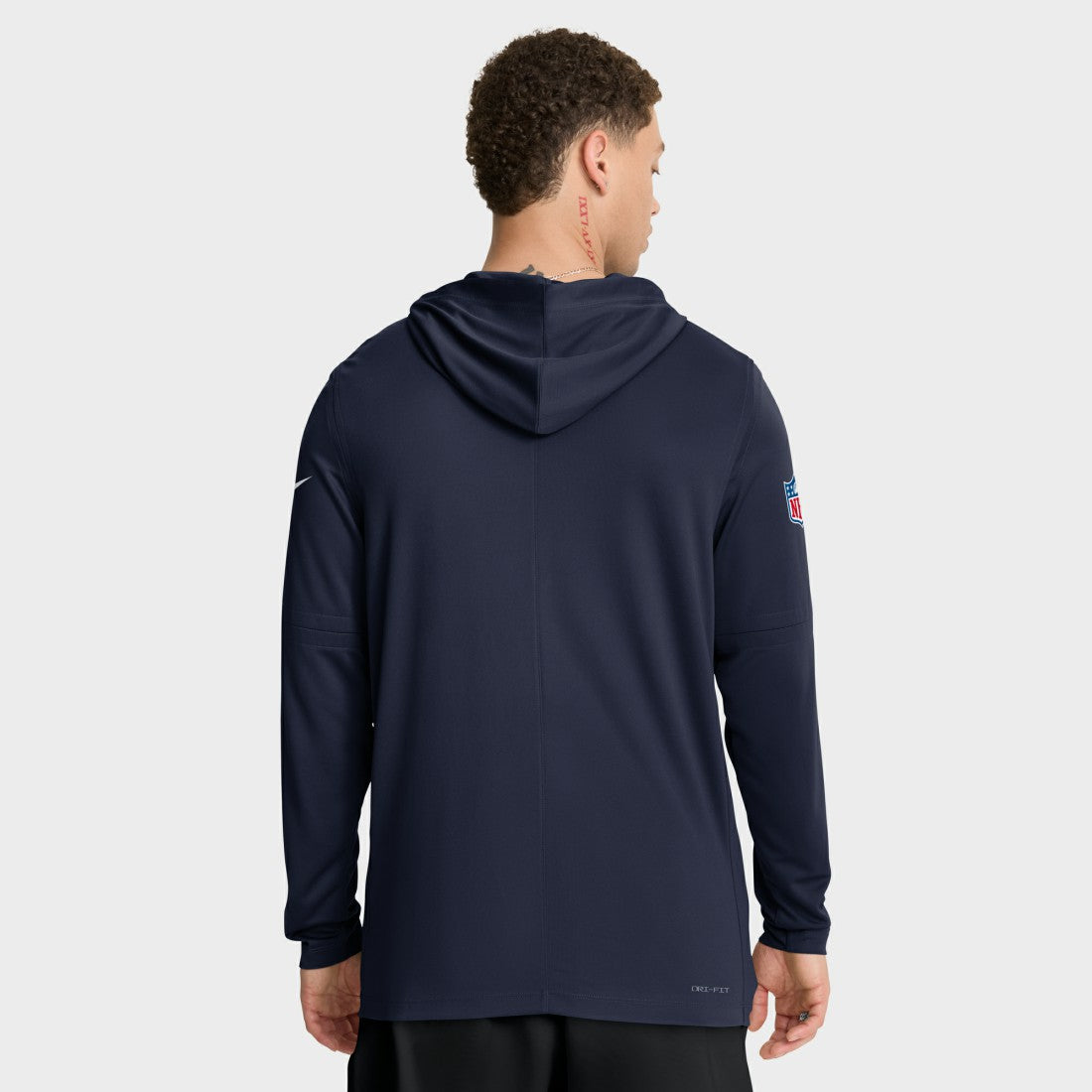 Sideline Pure Fury Performance Long Sleeve Hoodie T-Shirt - Tennessee Titans