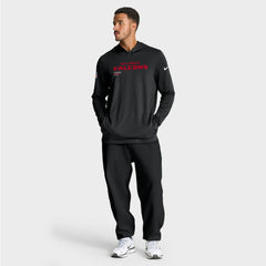 Sideline Pure Fury Performance Long Sleeve Hoodie T-Shirt - Atlanta Falcons