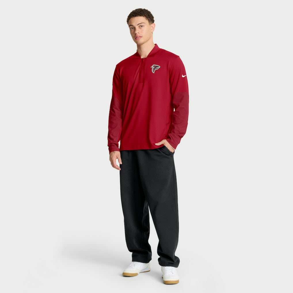 Sideline Dri-FIT Half-Zip Pullover - Atlanta Falcons