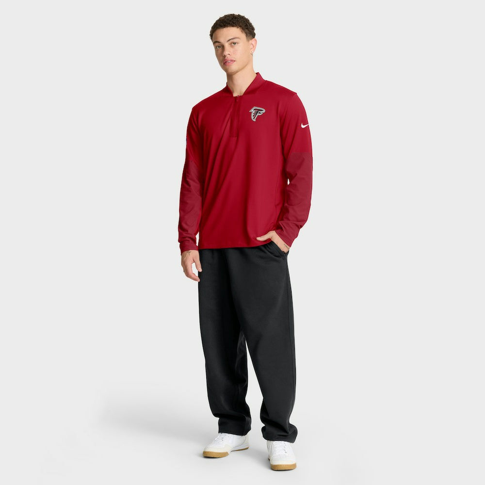 Sideline Dri-FIT Half-Zip Pullover - Atlanta Falcons