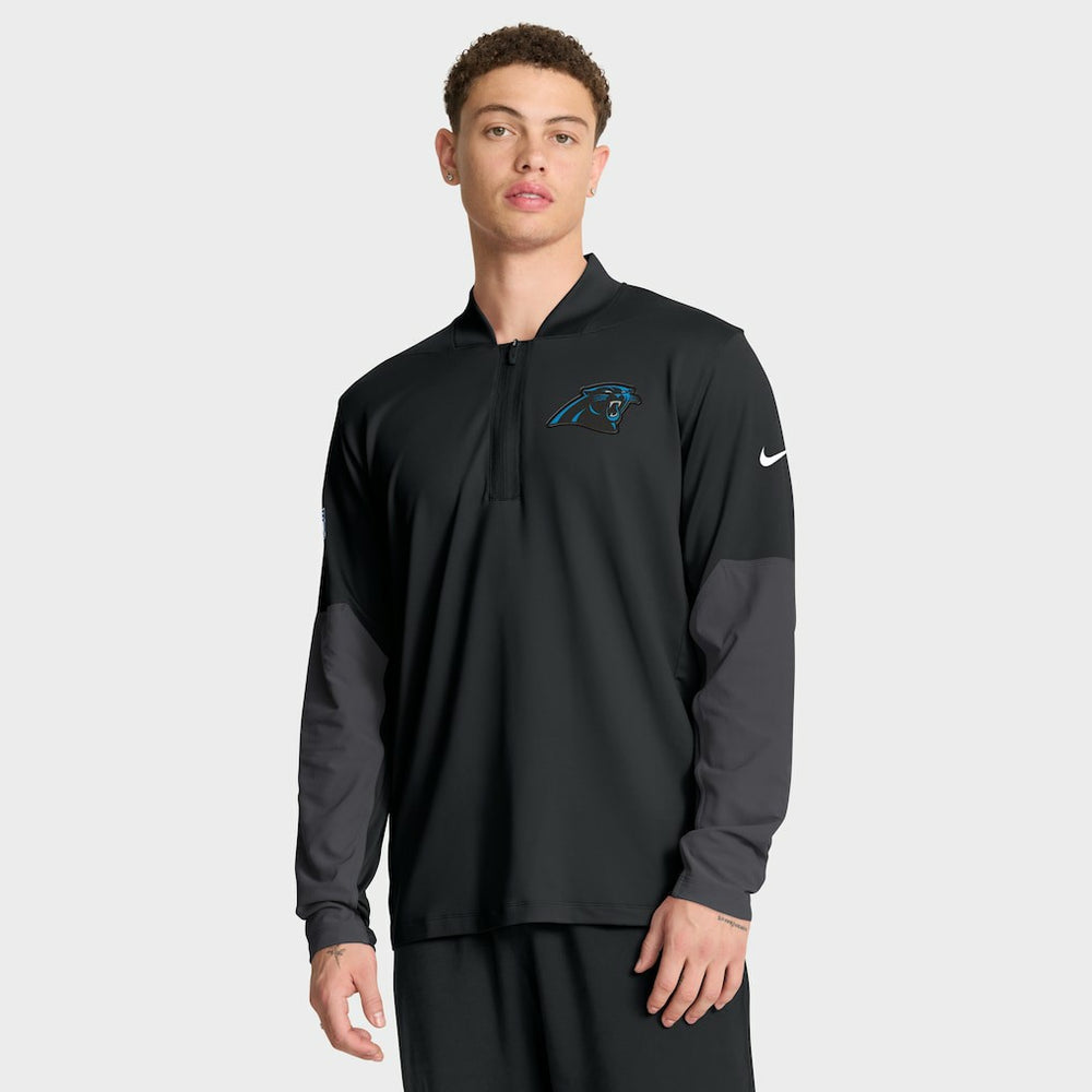 Sideline Dri-FIT Half-Zip Pullover - Carolina Panthers