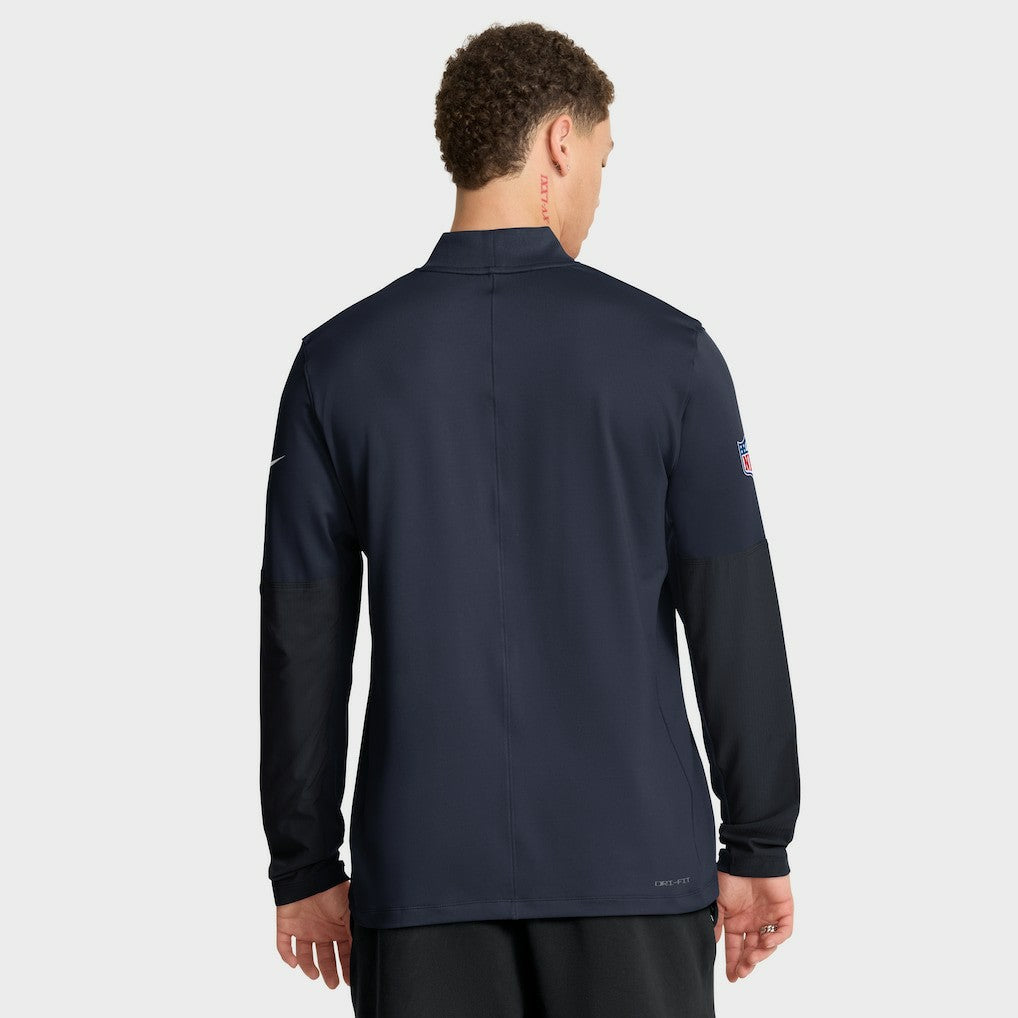 Sideline Dri-FIT Half-Zip Pullover - Chicago Bears