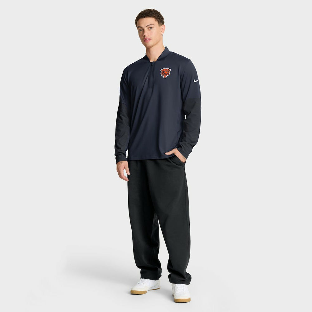 Sideline Dri-FIT Half-Zip Pullover - Chicago Bears