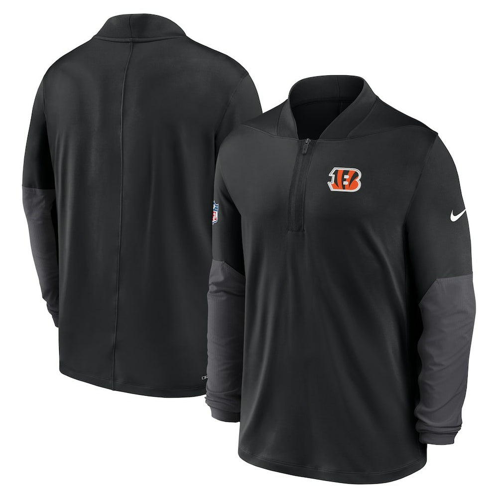 Sideline Dri-FIT Half-Zip Pullover - Cincinnati Bengals