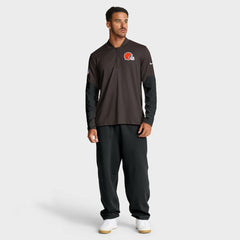 Sideline Dri-FIT Half-Zip Pullover - Cleveland Browns