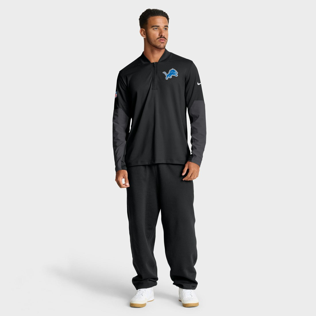 Sideline Dri-FIT Half-Zip Pullover - Detroit Lions