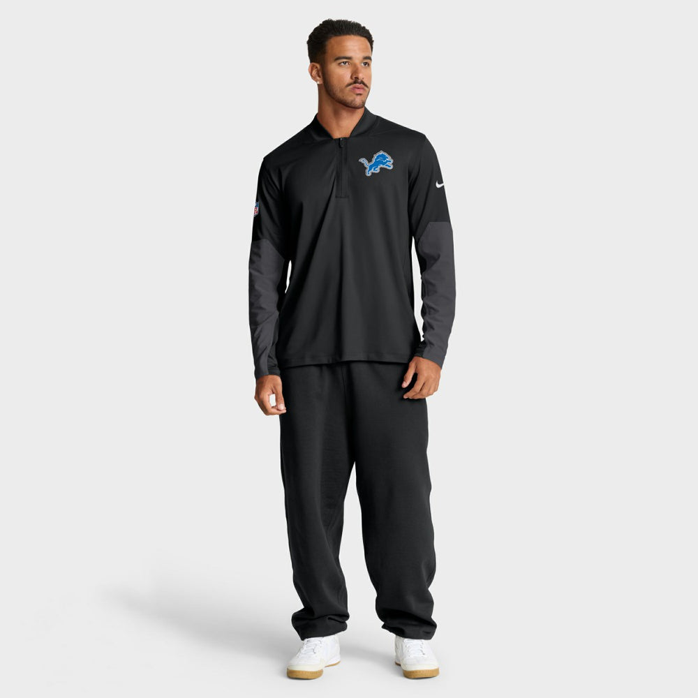 Sideline Dri-FIT Half-Zip Pullover - Detroit Lions