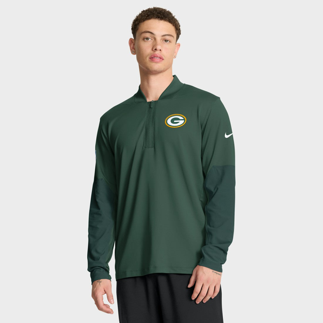 Sideline Dri-FIT Half-Zip Pullover - Green Bay Packers